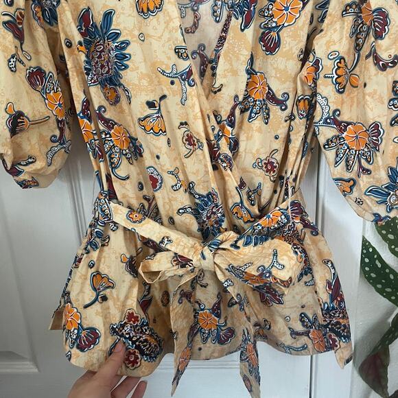 Elie. by Elie Tahari Wrap Blouse - Picture 4 of 7